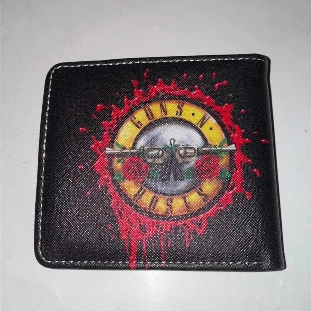 Guns N’ Roses Rock Band Wallet/New